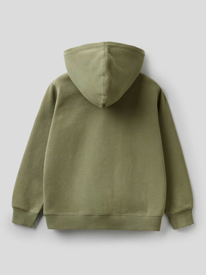 Sweatshirt mit Reißverschluss und Kapuze Jungen image number 2